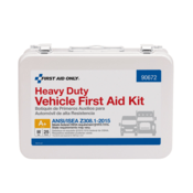 Acme United 25 Person Vehicle ANSI 2015 Class A+ First Aid Kit, Metal Case