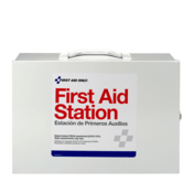 Acme United 2 Shelf First Aid Metal Cabinet