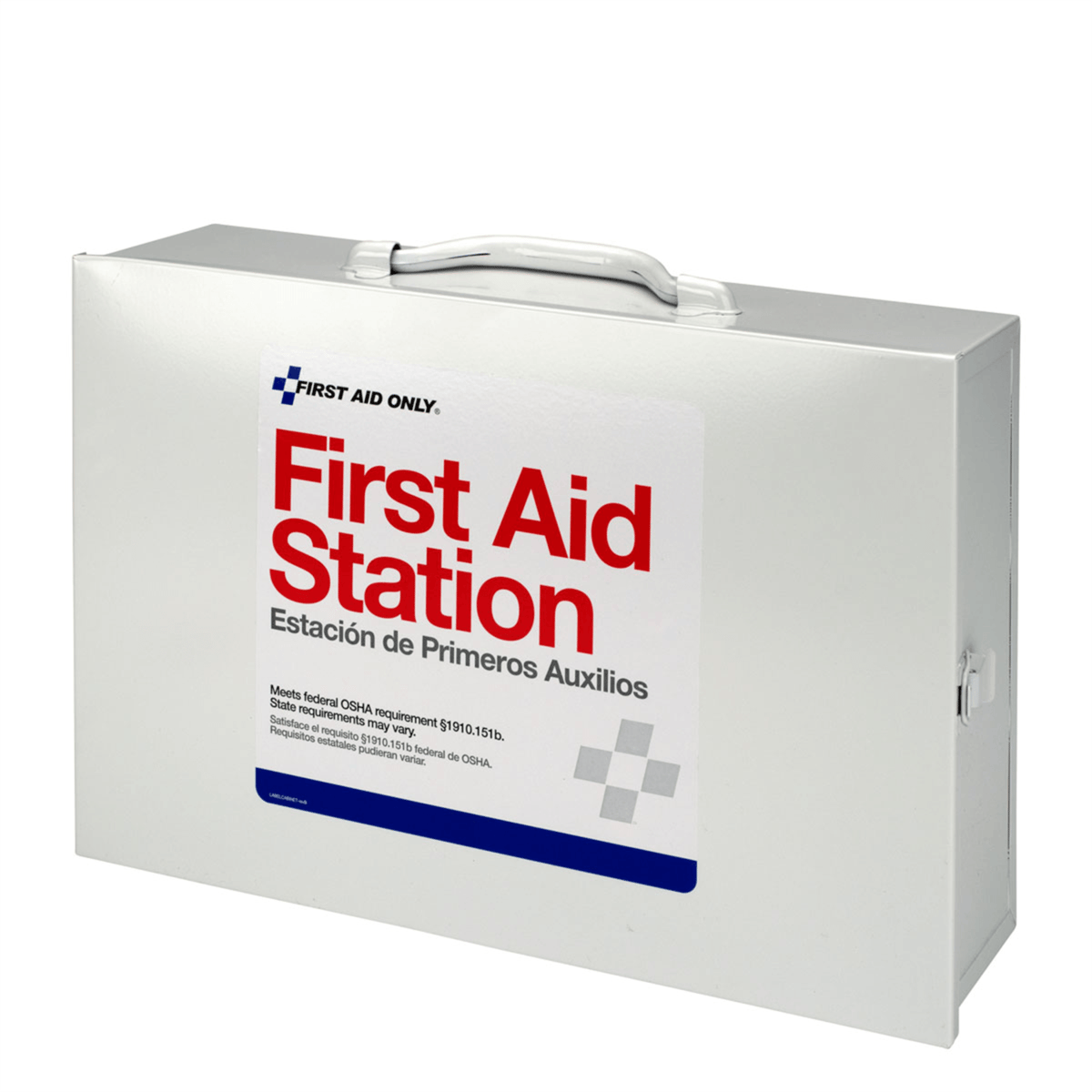 Acme United 2 Shelf First Aid Metal Cabinet