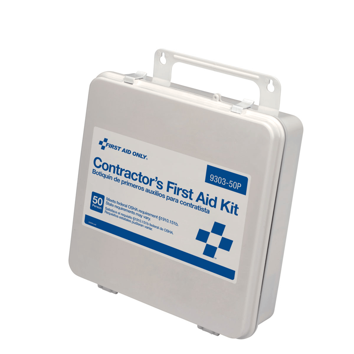 Acme United 50 Person Contractor First Aid Kit, Plastic Case