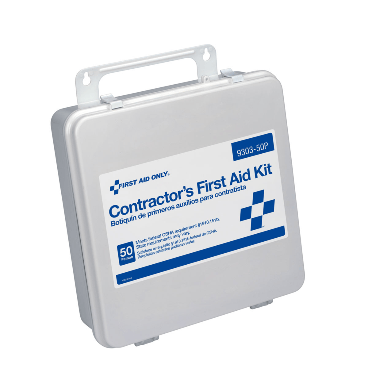 Acme United 50 Person Contractor First Aid Kit, Plastic Case
