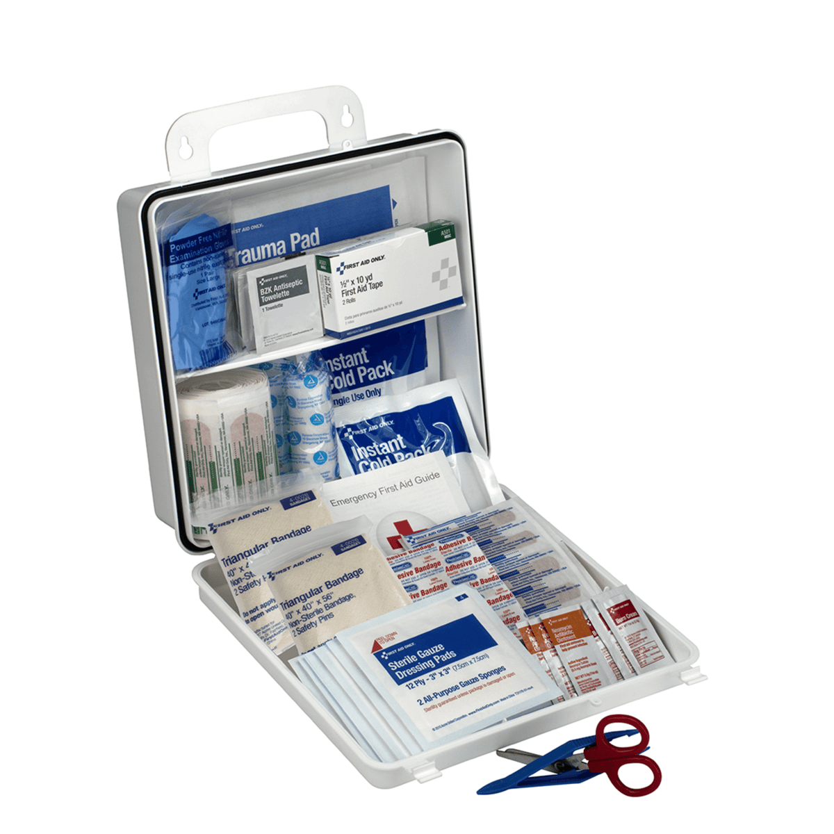 Acme United 50 Person Contractor First Aid Kit, Plastic Case