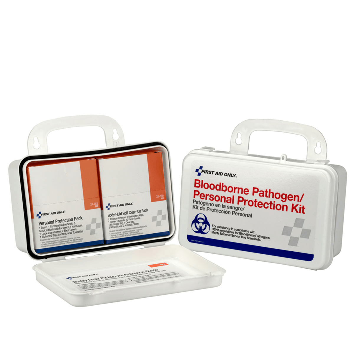 Acme United BBP Unitized Spill Clean Up Kit, Plastic Case