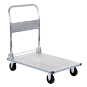 Vestil Aluminum Platform Truck 24 In. x 36 In. 600 Lb. Capacity Silver AFT-36-NM