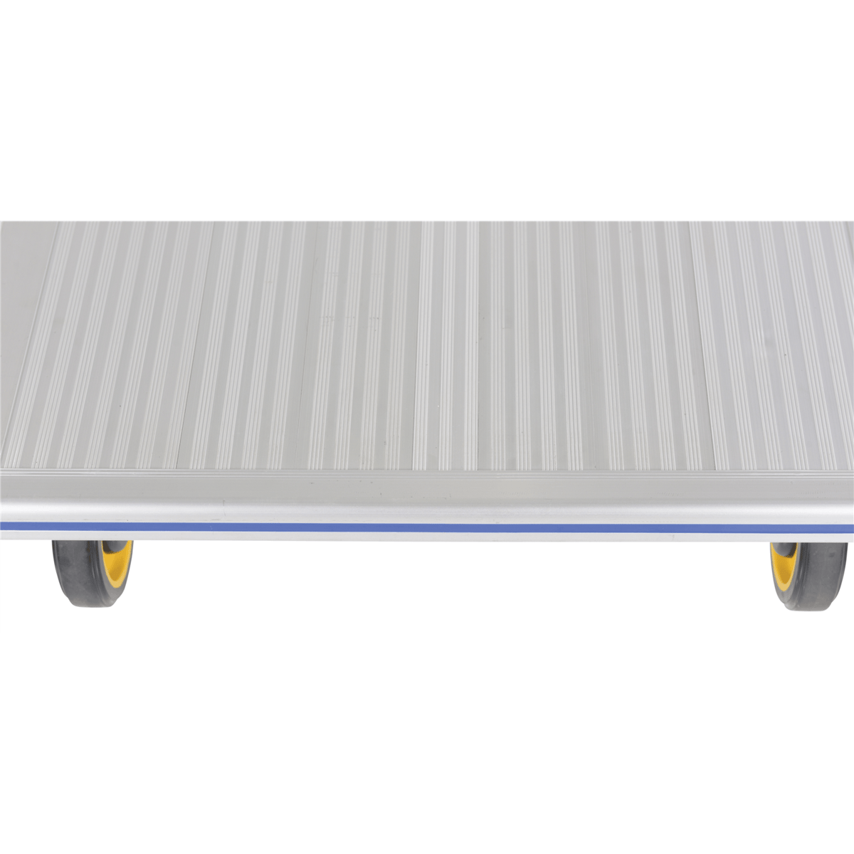 Vestil Aluminum Platform Truck 24 In. x 48 In. 600 Lb. Capacity Silver AFT-48-NM