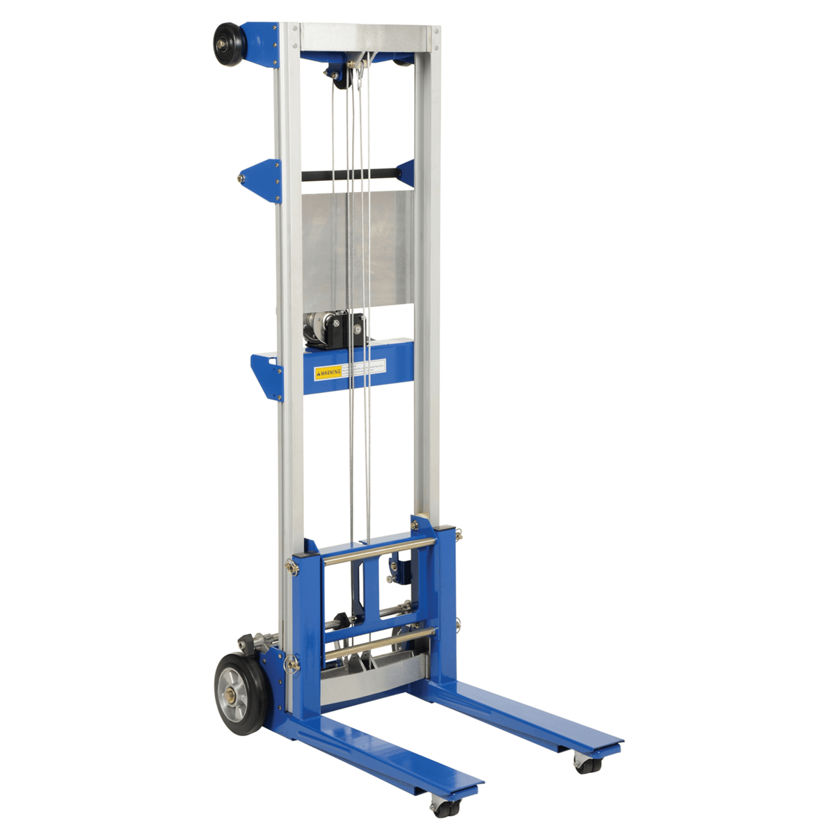Vestil Aluminum/Steel Fixed Straddle Hand Winch Lift Trucks 500Lb. Capacity Silver A-LIFT-R