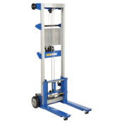 Vestil Aluminum/Steel Fixed Straddle Hand Winch Lift Trucks 500Lb. Capacity Silver A-LIFT-R