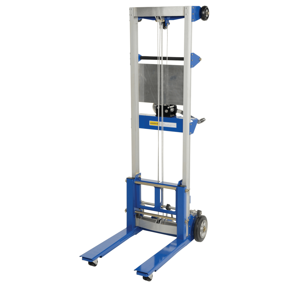 Vestil Aluminum/Steel Fixed Straddle Hand Winch Lift Trucks 500Lb. Capacity Silver A-LIFT-R