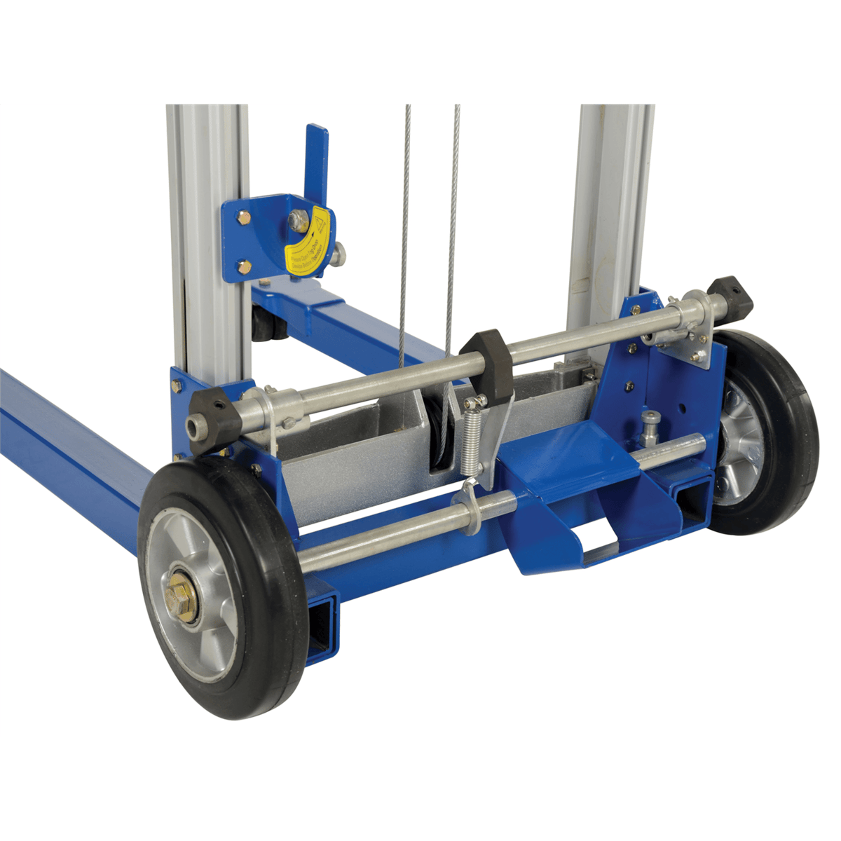 Vestil Aluminum/Steel Fixed Straddle Hand Winch Lift Trucks 500Lb. Capacity Silver A-LIFT-R
