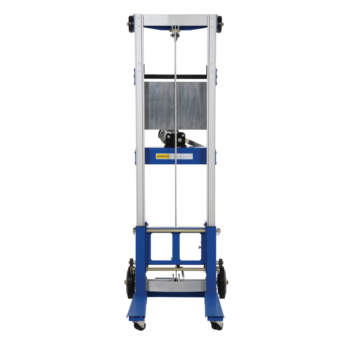 Vestil Aluminum/Steel Fixed Straddle Hand Winch Lift Trucks 400Lb. Capacity Silver A-LIFT-R-HP