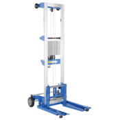 Vestil Aluminum/Steel Adjustable Straddle Hand Winch Lift Trucks 350Lb. Capacity Silver A-LIFT-S-EHP