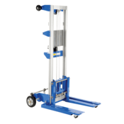 Vestil Aluminum/Steel Adjustable Straddle Hand Winch Lift Trucks 400Lb. Capacity Silver A-LIFT-S-HP