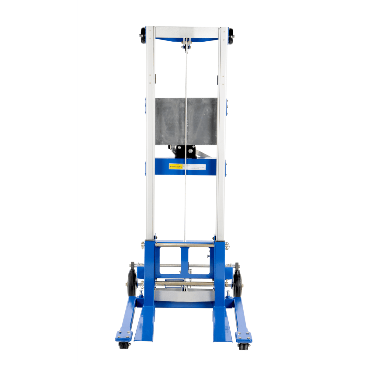 Vestil Aluminum/Steel Adjustable Straddle Hand Winch Lift Trucks 400Lb. Capacity Silver A-LIFT-S-HP