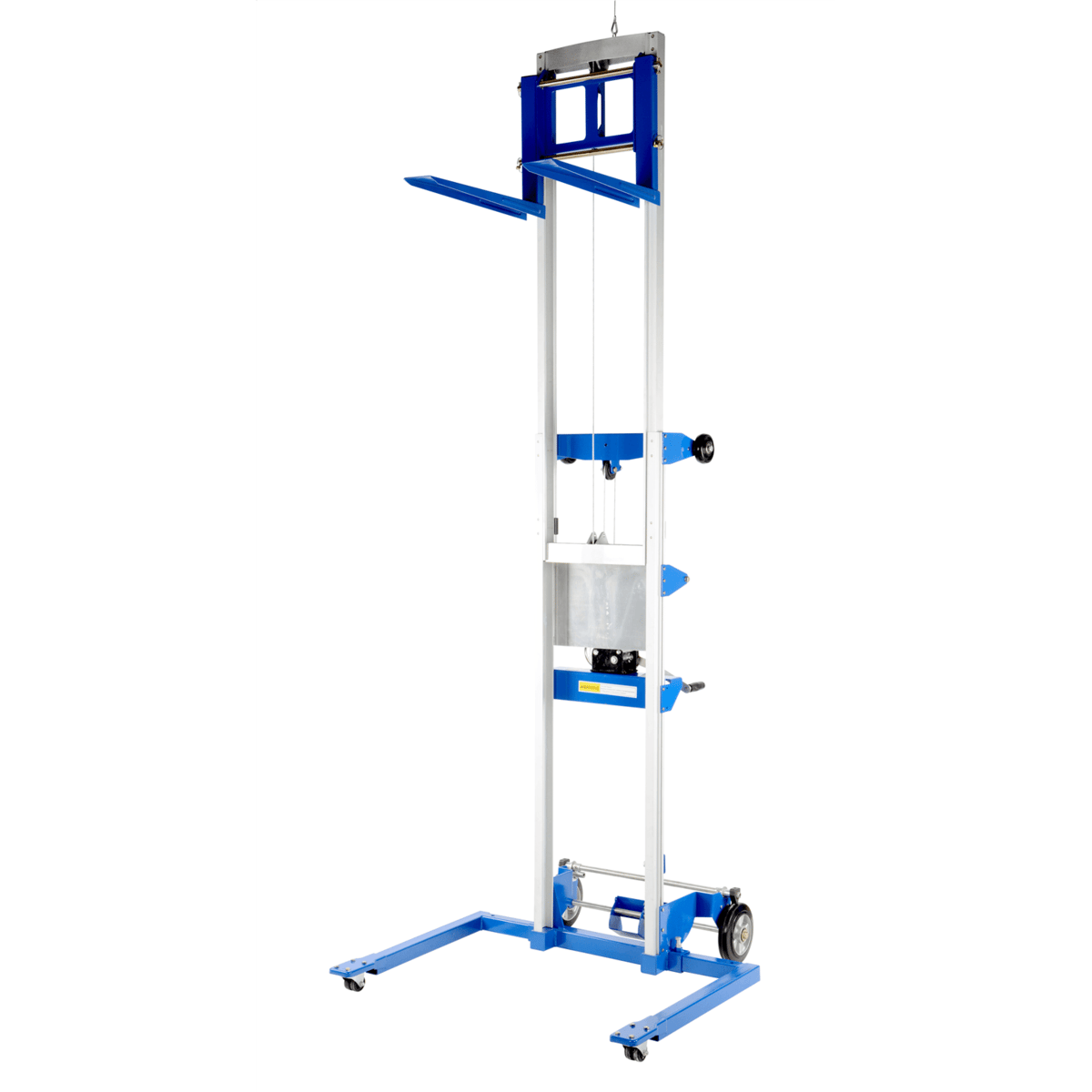 Vestil Aluminum/Steel Adjustable Straddle Hand Winch Lift Trucks 400Lb. Capacity Silver A-LIFT-S-HP