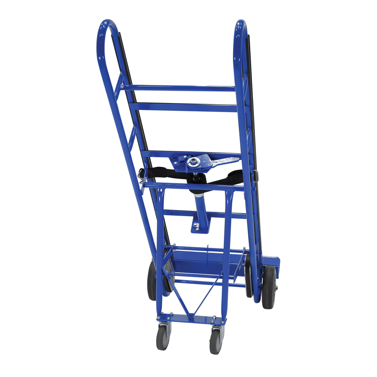 Vestil Steel Ratchet Appliance Cart 17 In. x 24 In. x 60 In. 1200 Lb. Capacity Blue APPL-1200-60
