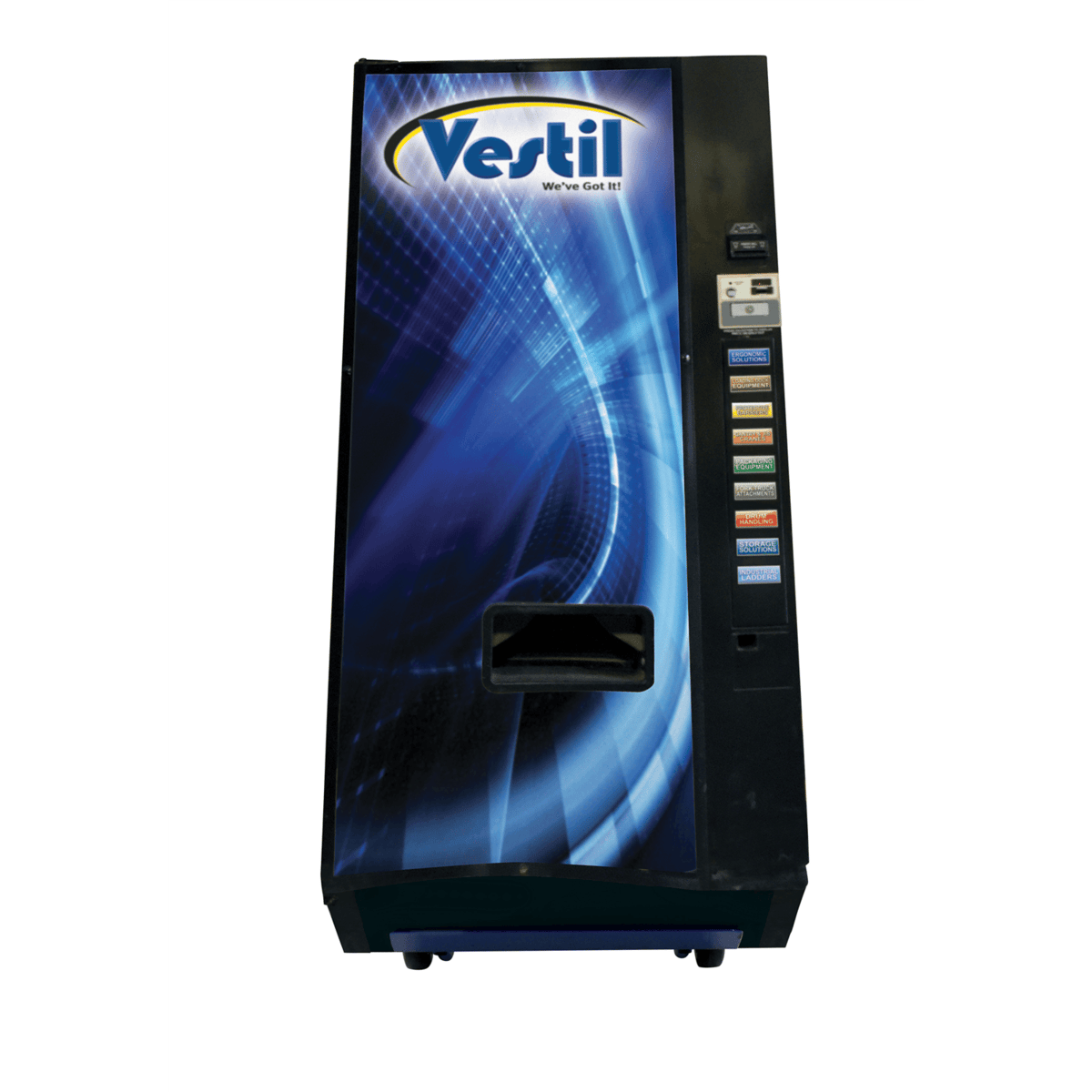 Vestil Steel Ratchet Appliance Cart 17 In. x 24 In. x 60 In. 1200 Lb. Capacity Blue APPL-1200-60