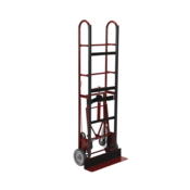 Vestil Steel Ratchet Appliance Cart 17 In. x 24 In. x 66 In. 1200 Lb. Capacity Red APPL-1200-66