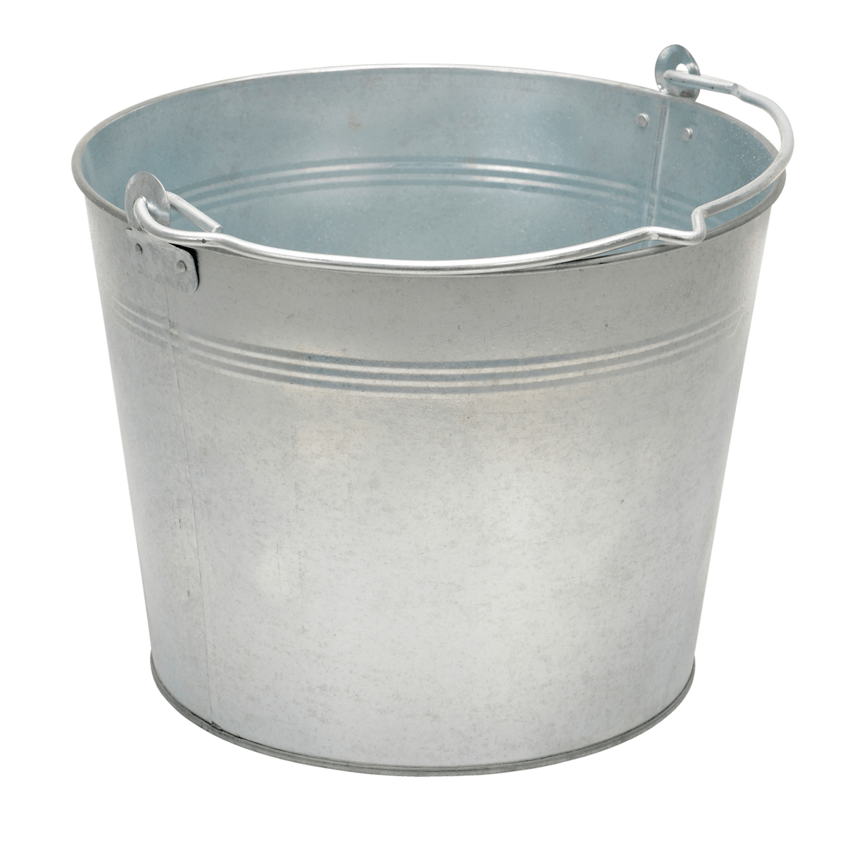 Vestil Galvanized Steel Bucket 3-1/4 Gallon Capacity BKT-GAL-325