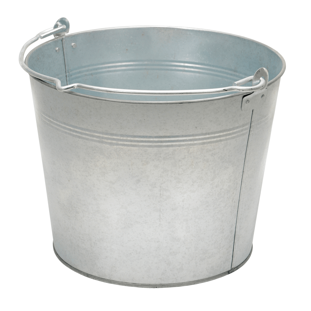 Vestil Galvanized Steel Bucket 3-1/4 Gallon Capacity BKT-GAL-325