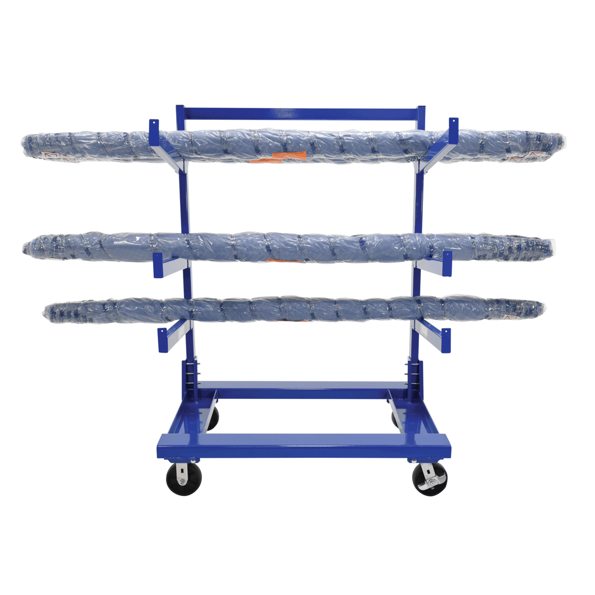 Vestil Steel Portable Cantilever Cart 30 In. x 48 In. 2000 Lb. Capacity Blue CANT-3648
