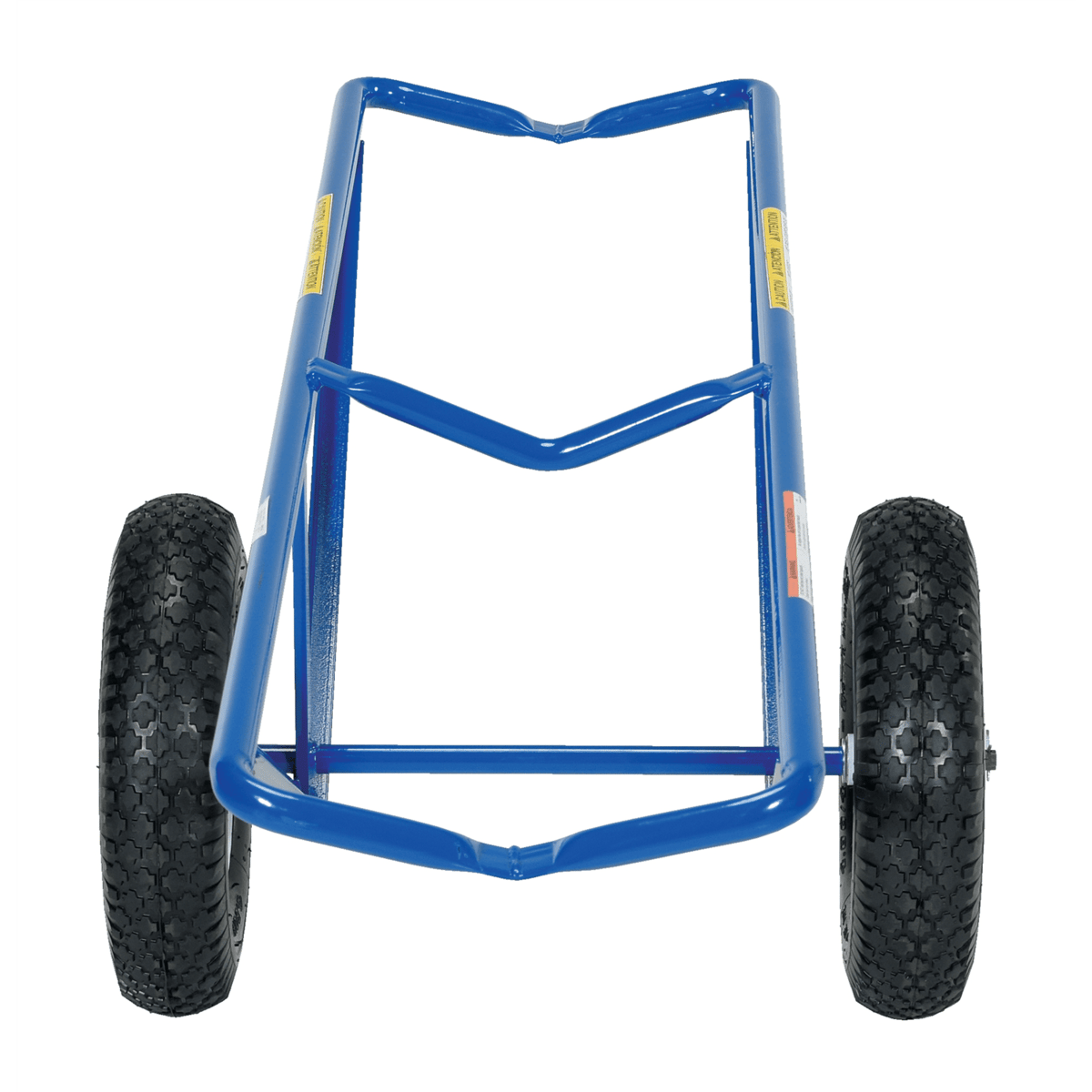 Vestil Portable Carpet Dolly with Pneumatic Wheels 61In x 26In x 20In 500 Lb Capacity Blue CARPET-45
