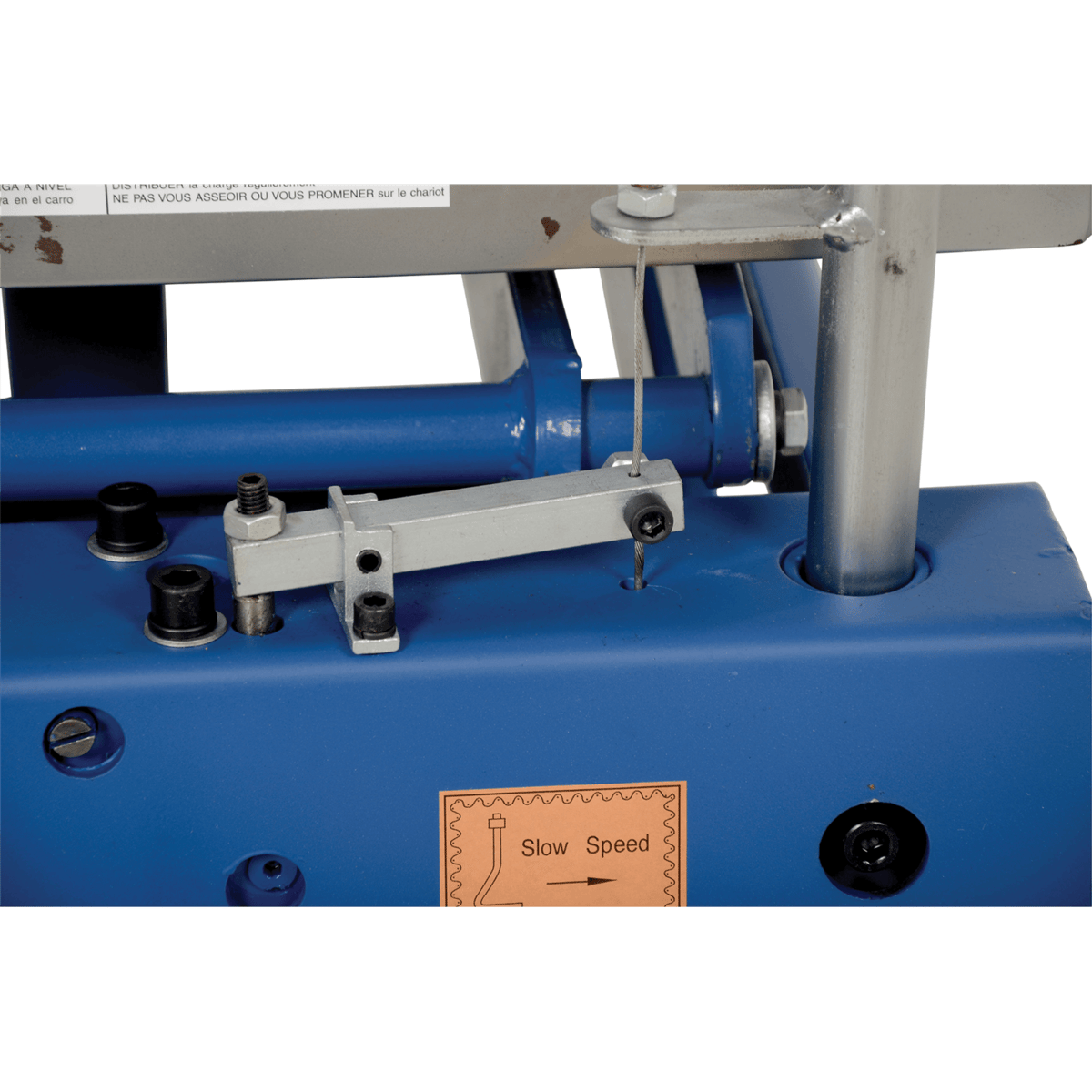 Vestil Partially SS Double Scissor Hydraulic Elevating Cart 32-1/2Inx20In 800Lb Silver CART-800-D-TS