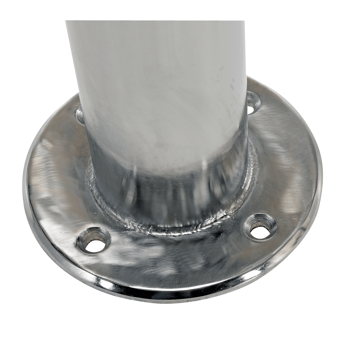 Vestil Steel Chrome Plated Safety Bollard 48 In. x 4 In. Silver CBOL-42-4