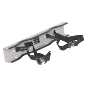 Vestil Steel Wall-Mounted 2 Cylinder Bracket CB-W-2S