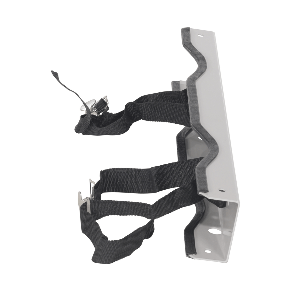 Vestil Steel Wall-Mounted 2 Cylinder Bracket CB-W-2S