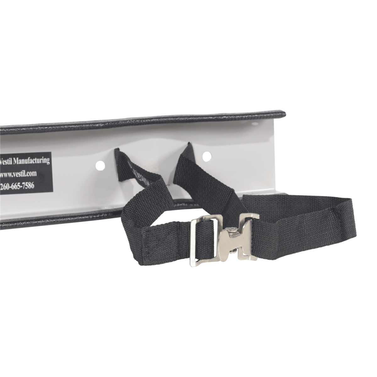 Vestil Steel Wall-Mounted 2 Cylinder Bracket CB-W-2S