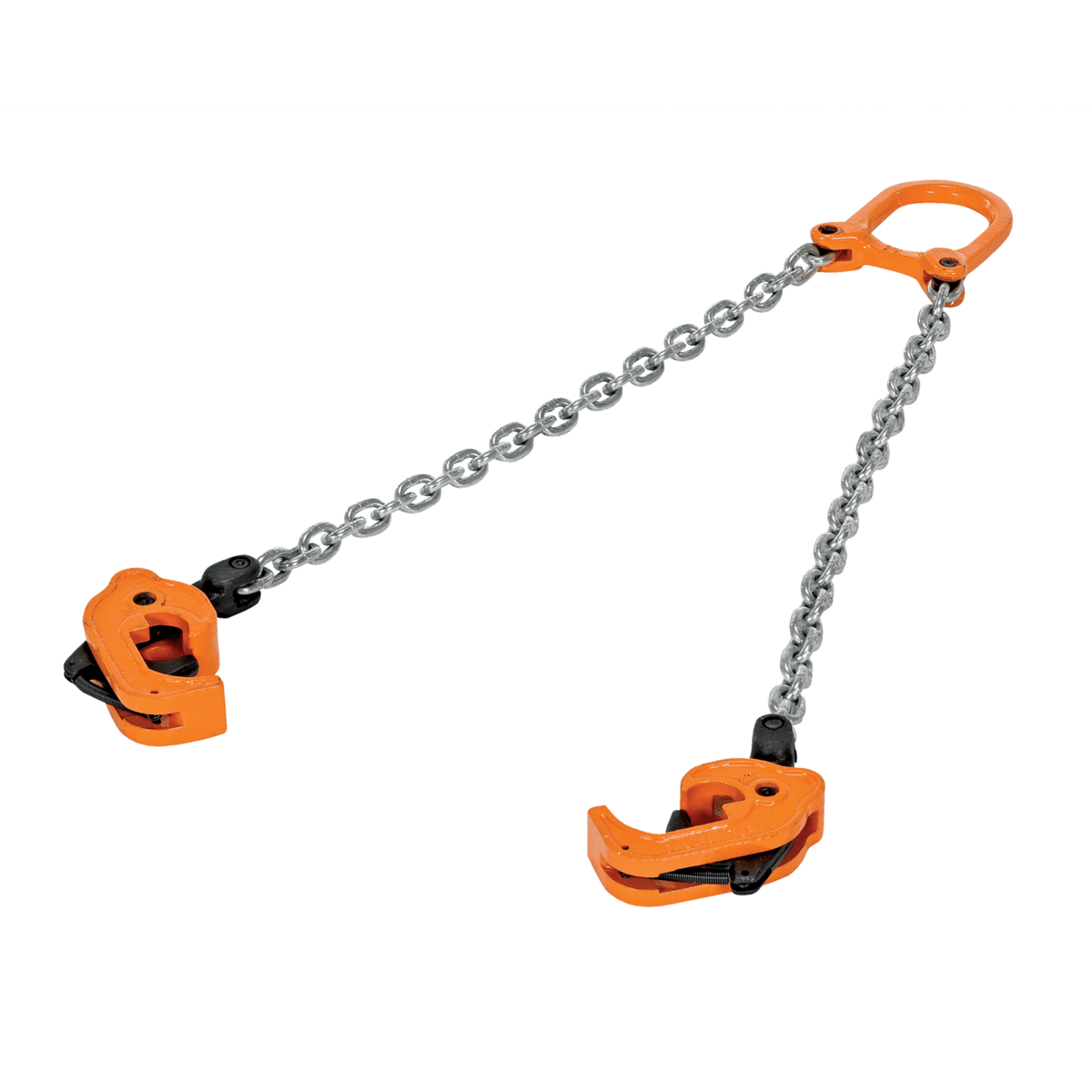 Vestil Steel Chain Drum Lifter 2000 Capacity Orange/Silver CDL-2000