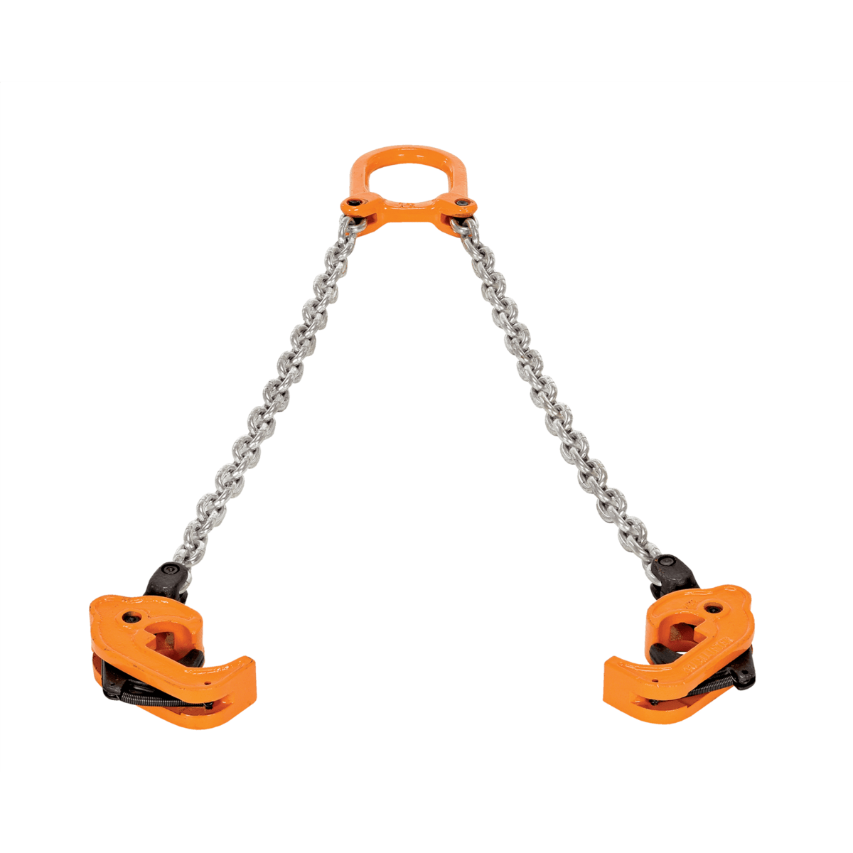 Vestil Steel Chain Drum Lifter 2000 Capacity Orange/Silver CDL-2000