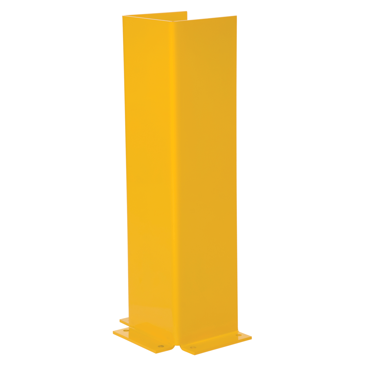 Vestil Steel Gantry and Jib Column Guard Protector 42 In. Yellow CG-42