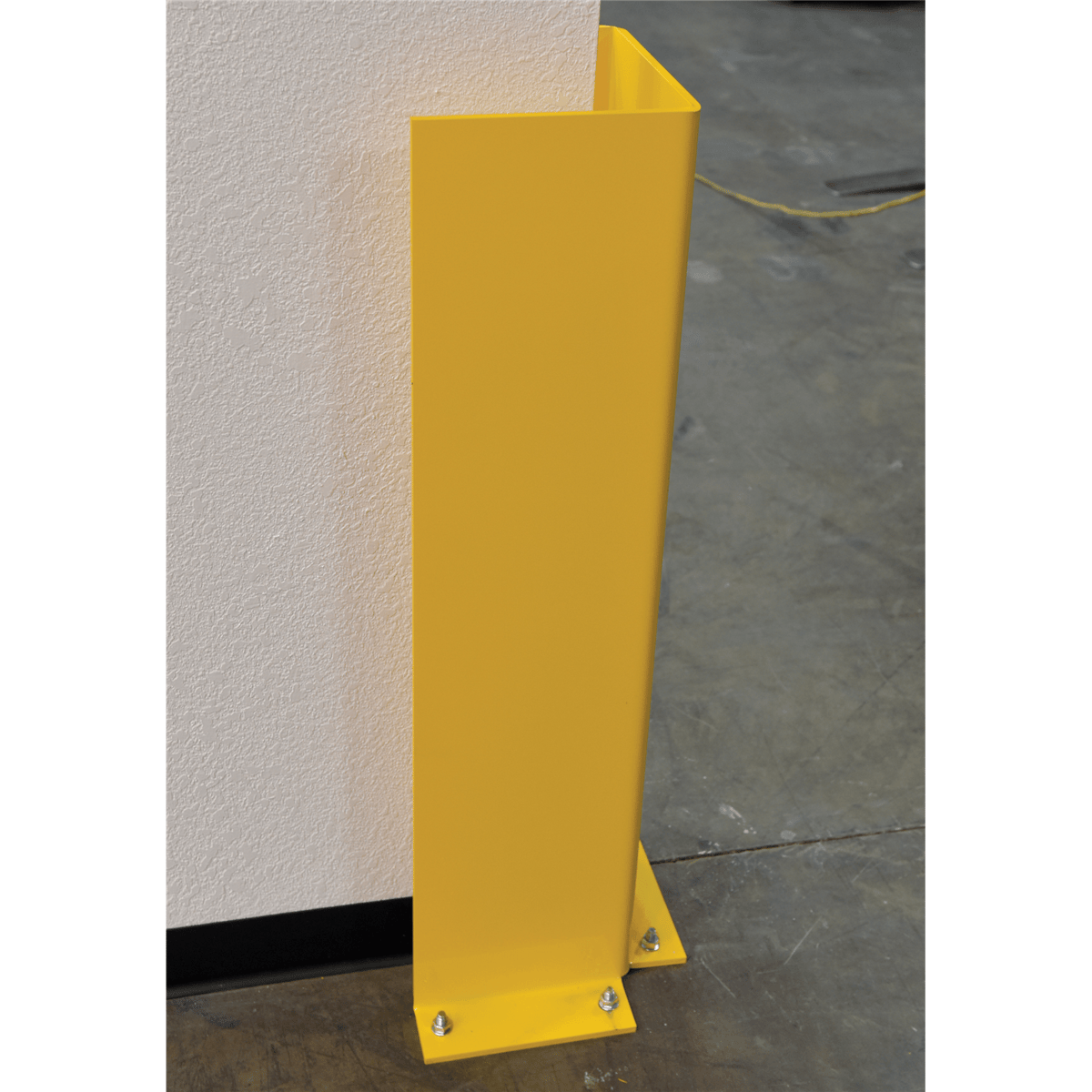 Vestil Steel Gantry and Jib Column Guard Protector 42 In. Yellow CG-42