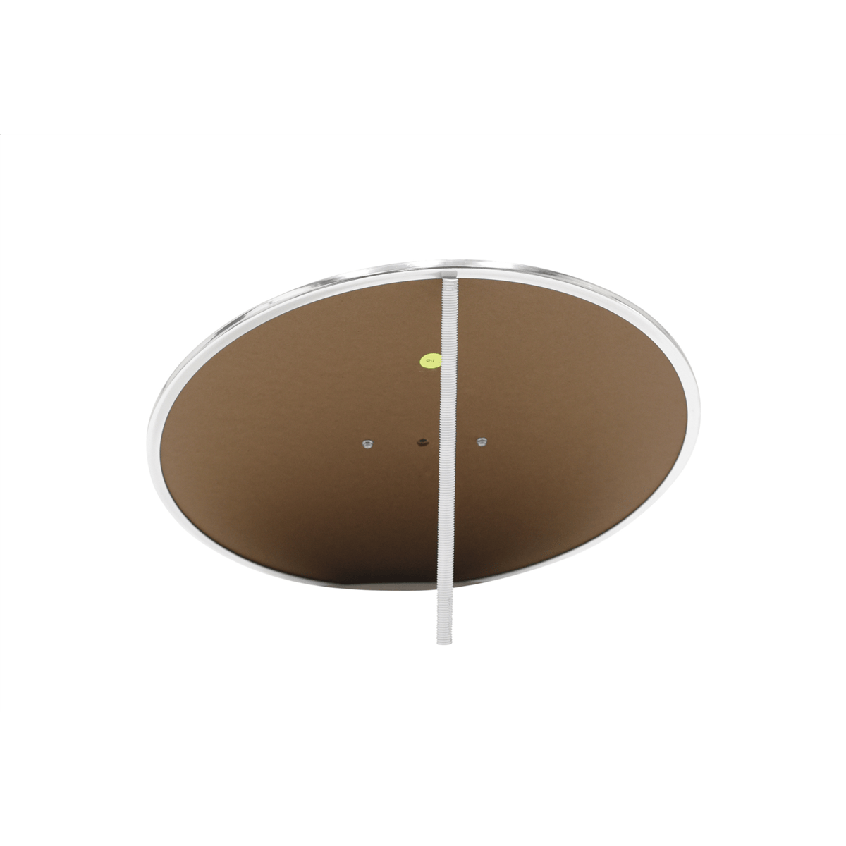 Vestil Acrylic Convex Indoor Mirror 18 In. Width Silver CNVX-18