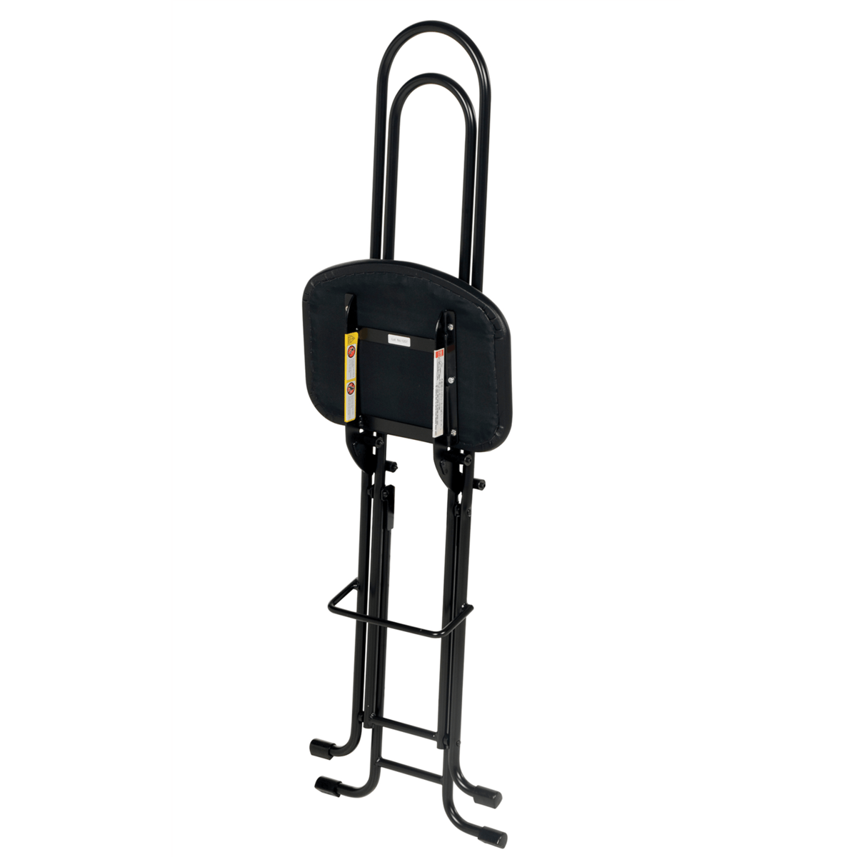 Vestil Steel Height Ergonomic Worker Chairs 18.5 In. to 35 In. 220 Lb. Capacity Black CPRO-800LP