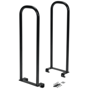 Vestil Steel Dolly Converter 5 In. x 12-11/16 In. x 39 In. 250 Lb. Capacity Black D-CNVR-250