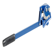 Vestil Steel Standard Drum De Header 4-1/2 In. x 18 In. x 5-1/2 In. Blue DD-9