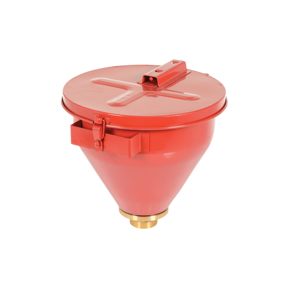Vestil Steel Drum Funnel with Self Closing Lid 55 Gallon DF-S