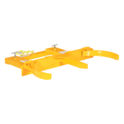 Vestil Steel Deluxe Double Drum Gripper 55 Gal 43-5/8 Inx 46-1/4 Inx 9-3/8 In 2000Lb Yellow DGD-55-D