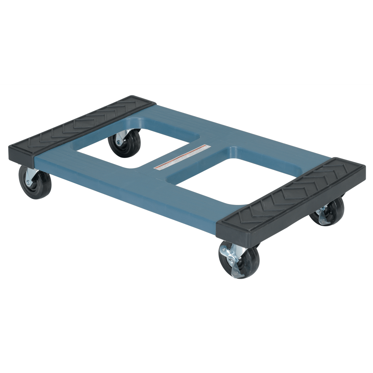 Vestil Polyethylene Padded Top Dolly 18 In. x 30 In. 1000 Lb. Capacity Blue DOL-1830-P