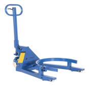 Vestil Steel Portable Drum Jack Accepts 55 Gallon Steel Drums 660 Lb. Capacity Blue DRUM-55S