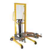 Vestil Steel Economy Portable Drum Lifter/Rotator/Transporter 44Inx40Inx82In 550LbYellow DRUM-LRT-EC