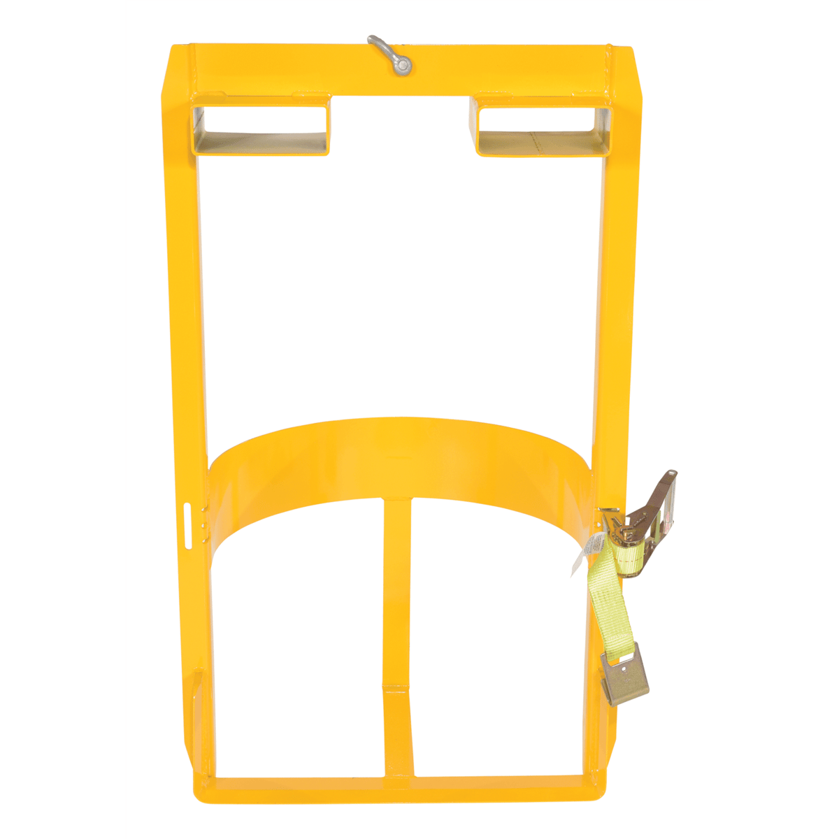 Vestil Steel Overhead Drum Lifter 19-3/4 In. x 28-5/8 In. x 49-1/2 In. 1000 Lb. Yellow DRUM-LUG