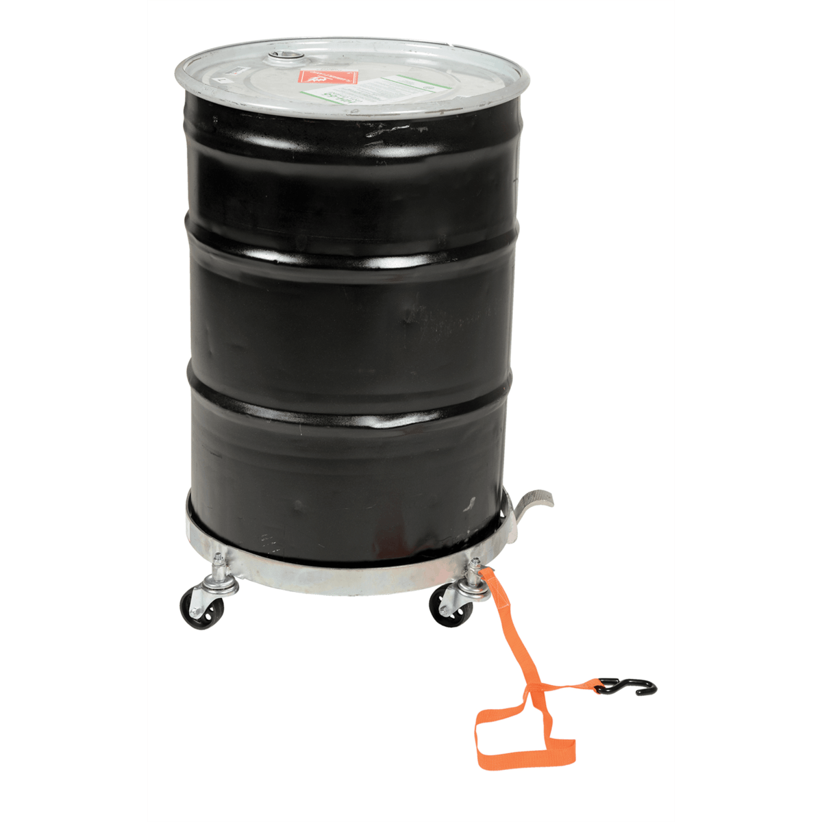 Vestil Steel Multipurpose Tilting Drum Dolly 30-3/4Inx30-3/4Inx6-1/16In 1200LbSilver DRUM-QUAD-C-TLT