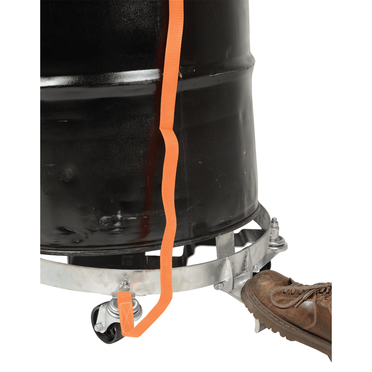 Vestil Steel Multipurpose Tilting Drum Dolly 30-3/4Inx30-3/4Inx6-1/16In 1200LbSilver DRUM-QUAD-C-TLT
