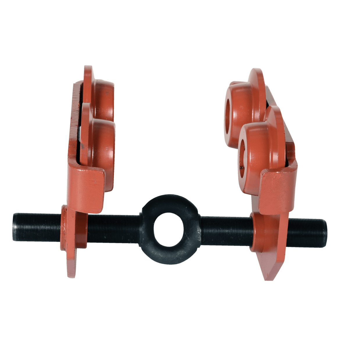 Vestil Push Eye Manual Trolley 2000 Lb. Capacity Orange E-MT-2
