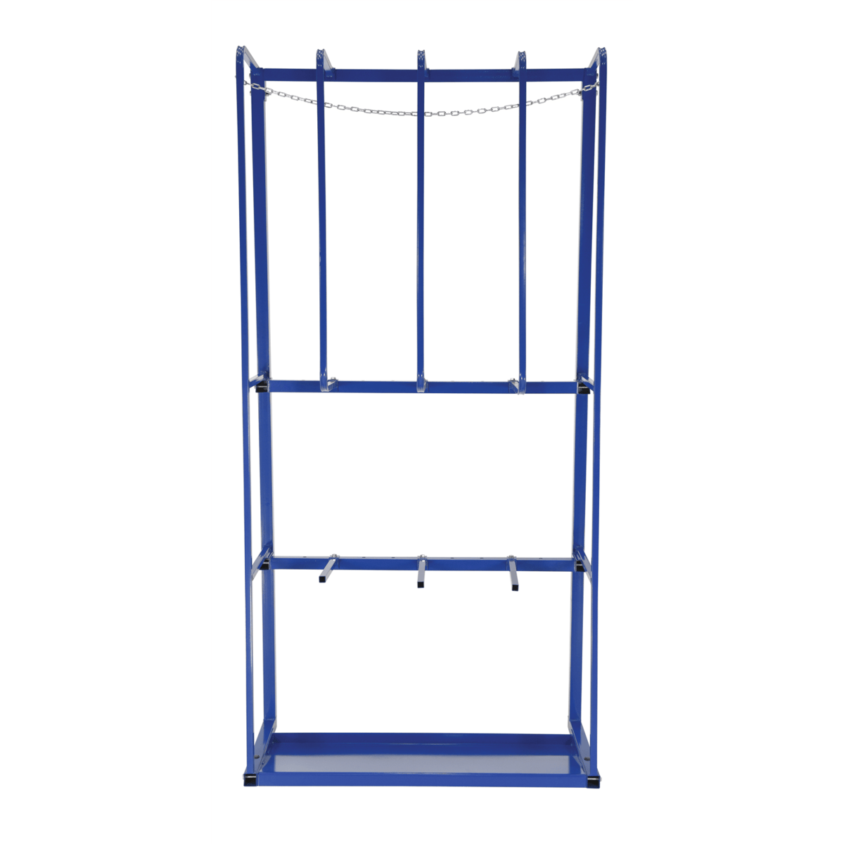 Vestil Steel Expandable Vertical Bar Rack 106 In. 4000 Lb. Capacity Blue EVR-106-S