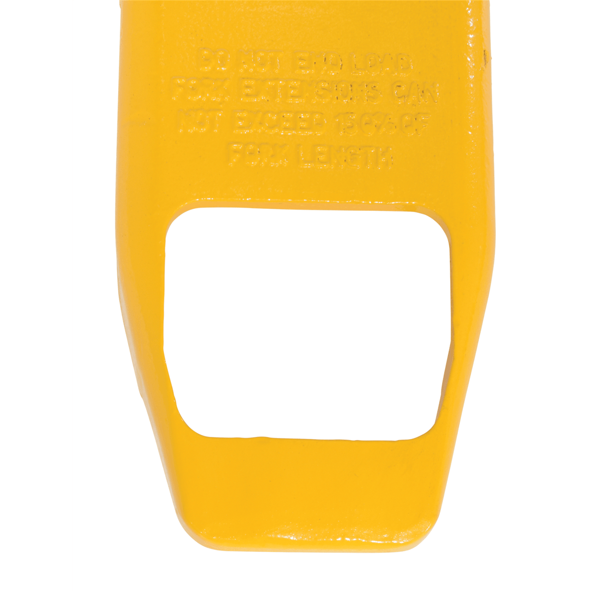 Vestil Fork Extensions 4 In. x 72 In. 4000 Lb. Capacity Black FE-4-72-BK
