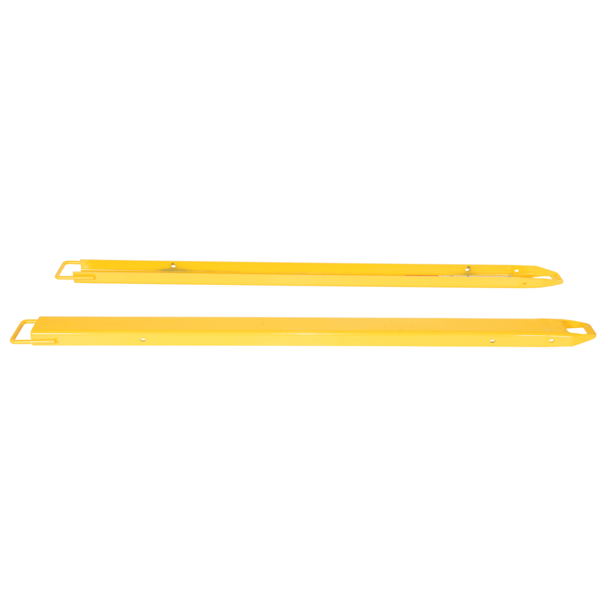 Vestil Fork Extensions 4 In. x 84 In. 4000 Lb. Capacity Yellow FE-4-84